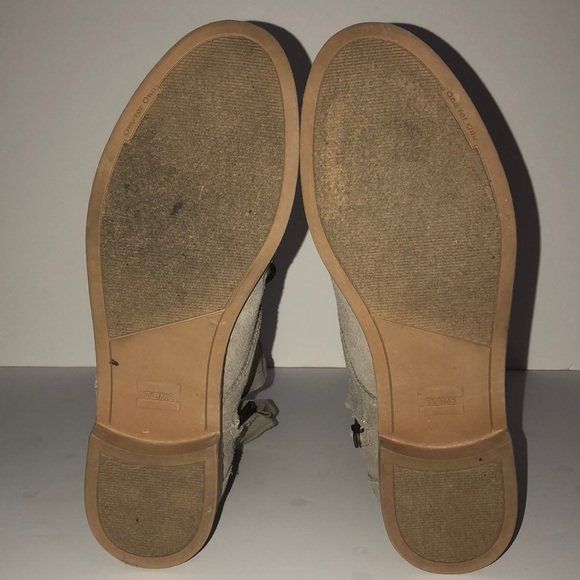 TOMS Alpa Taupe Suede Boot - Picture 5 of 5